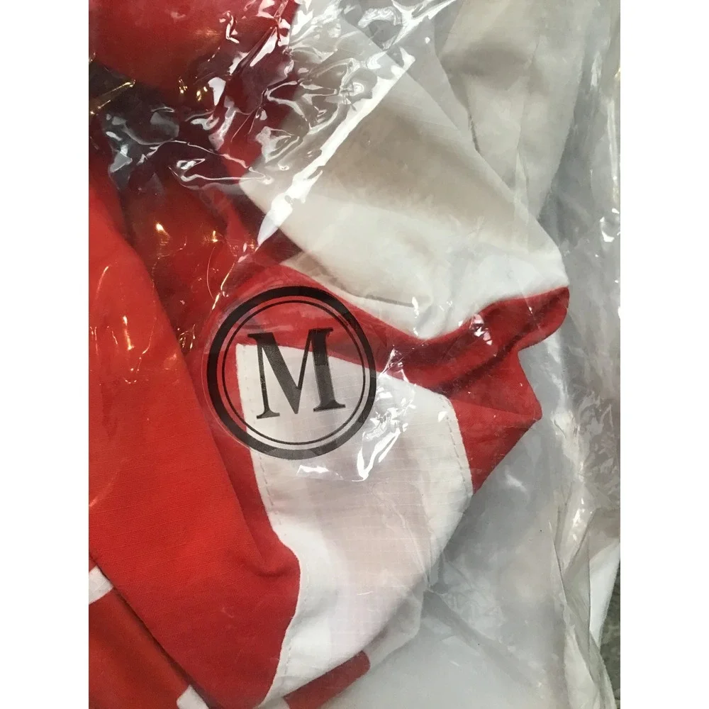 Her Sista's Closet Women's Red 1913 Yard Runner Track Jacket Size M NWT‎
